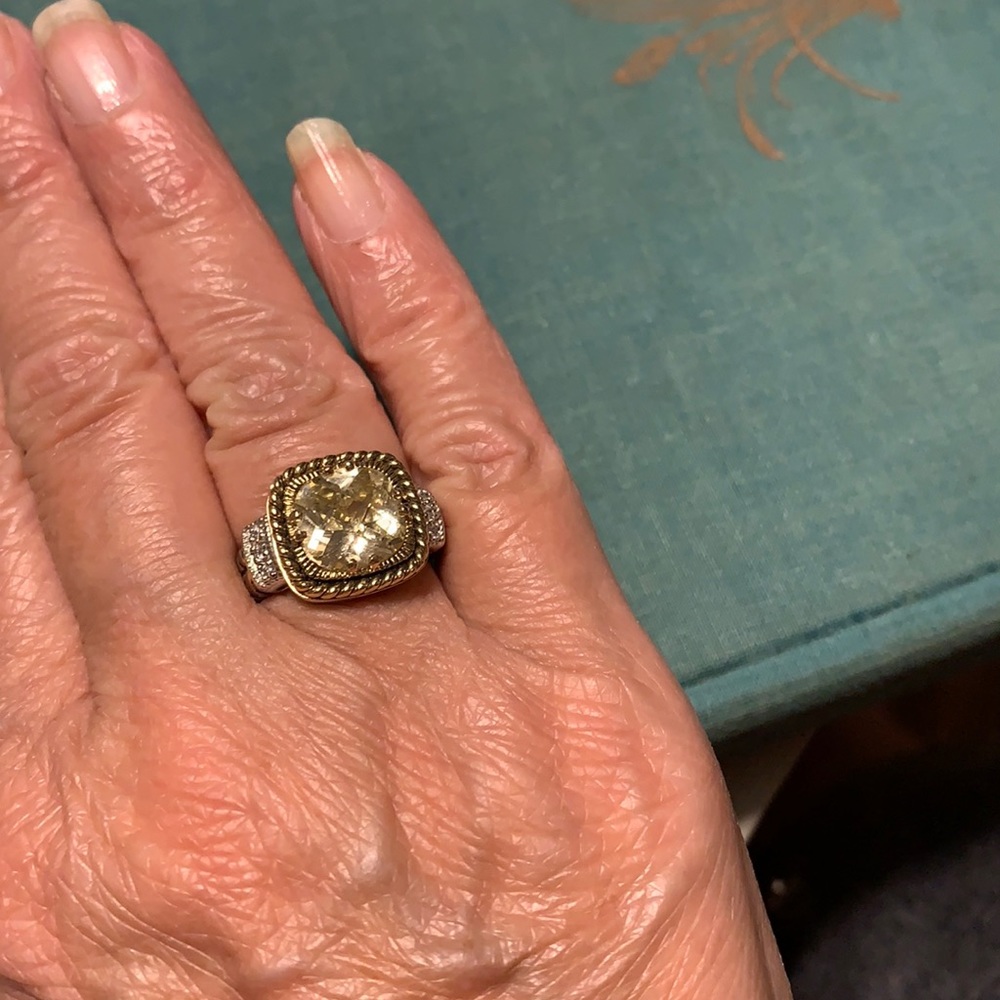 Lia Sophia Appletini cocktail ring.